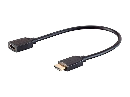 Monoprice DynamicView Ultra 8K HDMI Cable - Up To 8K@60Hz, High Speed, 48Gbps, Dynamic HDR, eARC, 3 Feet, Black
