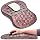 Mouse Pad Wrist Support, Ergonomic Mouse Pad with Massage Dot, Comfortable Computer Mouse Pad for Laptop, Wrist Rest Pain Relief Mousepad with Non-Slip PU Base for Office & Home, 12 x 8 in