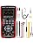 702S 2 in 1 Handheld Automotive Oscilloscope Multimeter - 10MHz Bandwidth 48MS/s Sampling Rate,Auto-Ranging 9999 Counts T-RMS Multimeter with Temperature Tester for Electronics Repair Test - Image 7