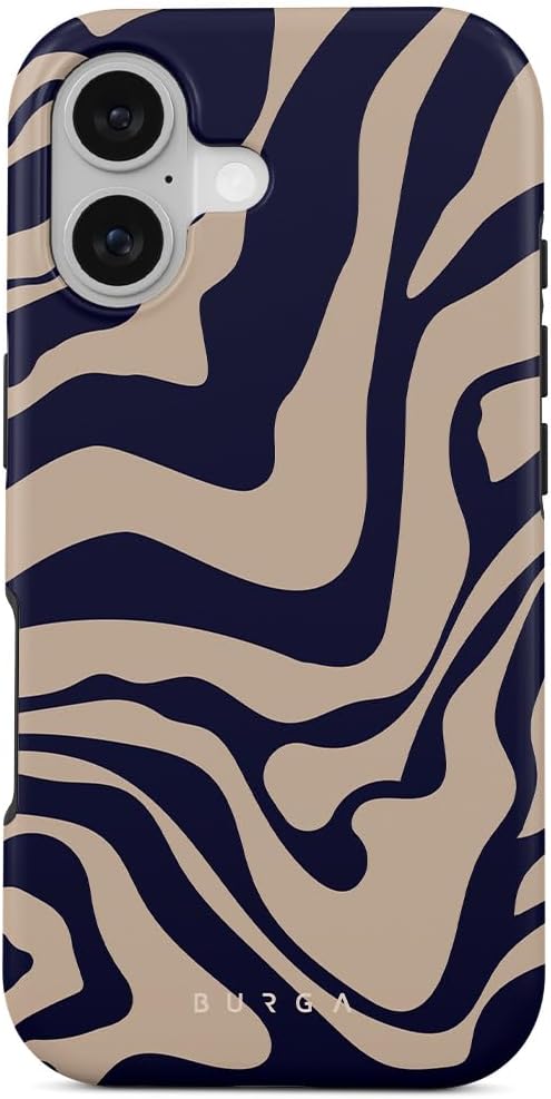 BURGA Phone Case for iPhone 17 - Cute, Trendy, Aesthetic, Pattern Phone Cover, Hard Shell Protection - fits Apple iPhone 17 Case for Women and Men