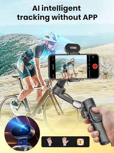 AOCHUAN XE AI Gimbal Stabilizer for Smartphone, No A | Phone Accessori - Image 3
