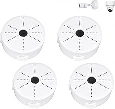 2026 New Security Camera Junction Box, Wall/Ceiling Mount for Indoor/Outdoor Camera, Weatherproof Cable Management Mount for Bullet Dome IP Cameras & Solar Panels. (4) - Image 1