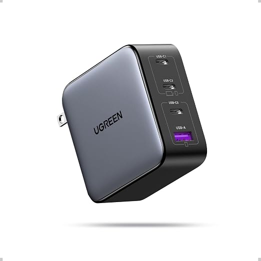 UGREEN Nexode 100W GaN USB C Charger, 4-Port Fast Laptop Charger