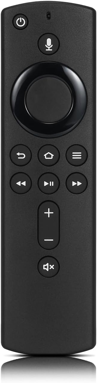 Voice Remote Control Replacement for AMZ-FireStick 3rd Gen+ Luminous Cover Case, Fit for TV Stick/ 4K Max, 2nd Gen, Lite, Cube(1st Gen & 2nd Gen) (L5B83H ONLY Without COVERCASE)