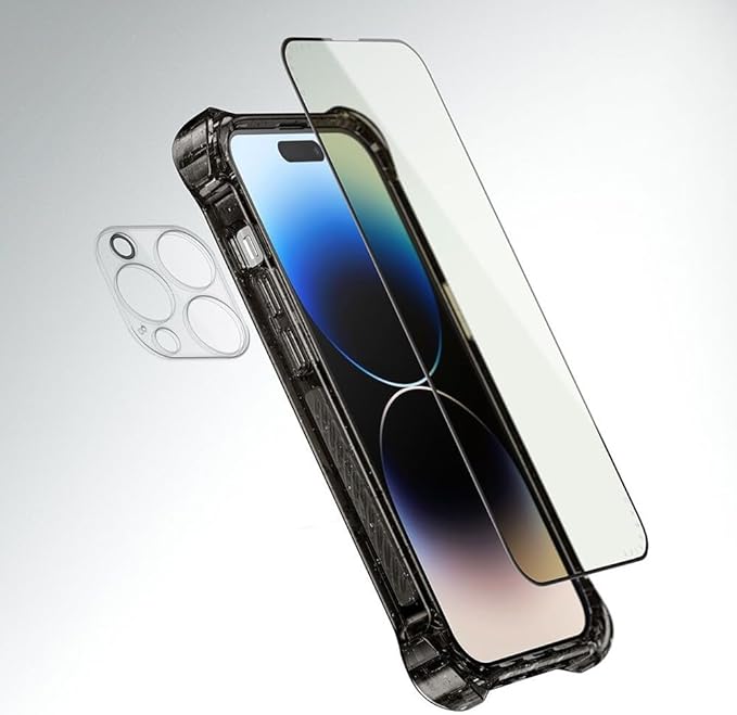CASETiFY Impact Anti-Blue Light Screen Protector [Tempered Glass] for iPhone 14 Pro Max