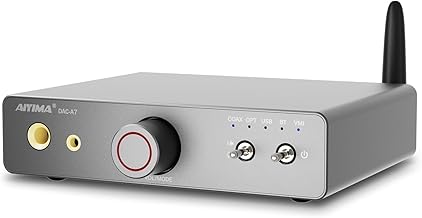 AIYIMA DAC A7 Bluetooth Desktop DAC Headphone Amplifier for Music,PC,Gaming - Image 1