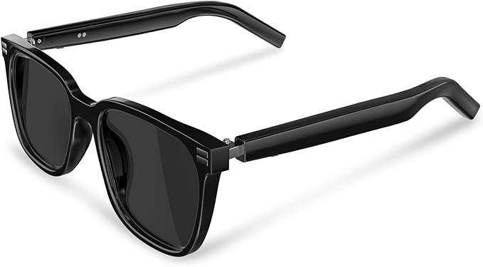 Smart Glasses - Anti Blue Light & Photochromic Bluetooth Sunglasses, UV Protection, Hands-Free Calls & Audio, Voice Assistant for Men/Women