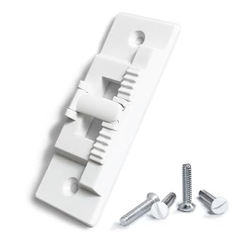 ILIVABLE Light Switch Guard, Child Proof Wall Switch Protector, White 2P