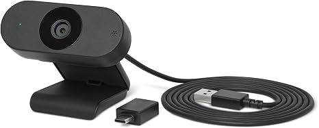 Amazon Basics Webcam with Microphone, Up to Full HD 1080p Webcam, Black - Image 5