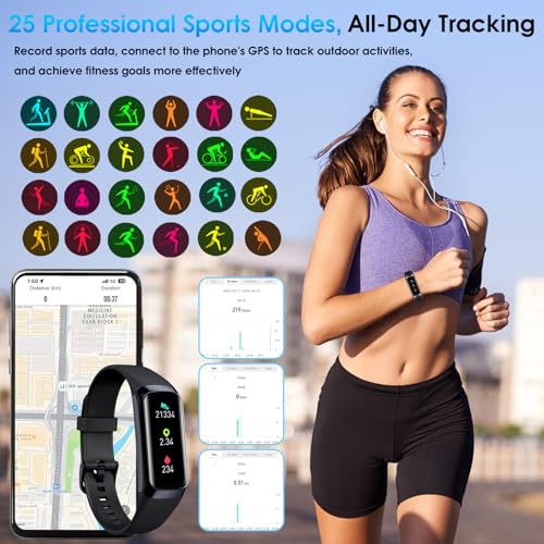 Fitness Tracker – Heart Rate Blood Oxygen Blood Pres | Smartwatches - Image 5