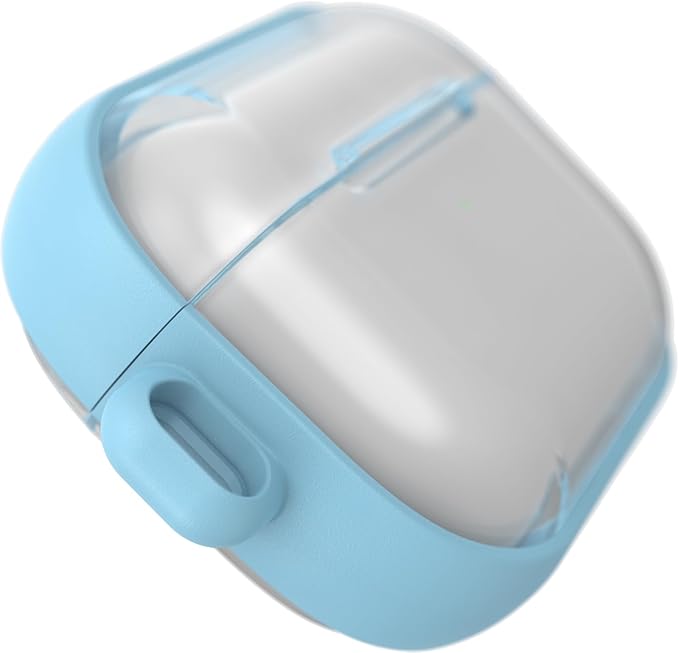 OtterBox - AirPods Pro Case, 2nd Generation - Clear Protective Case with Carabiners, Wireless Charging Compatible (Regency)