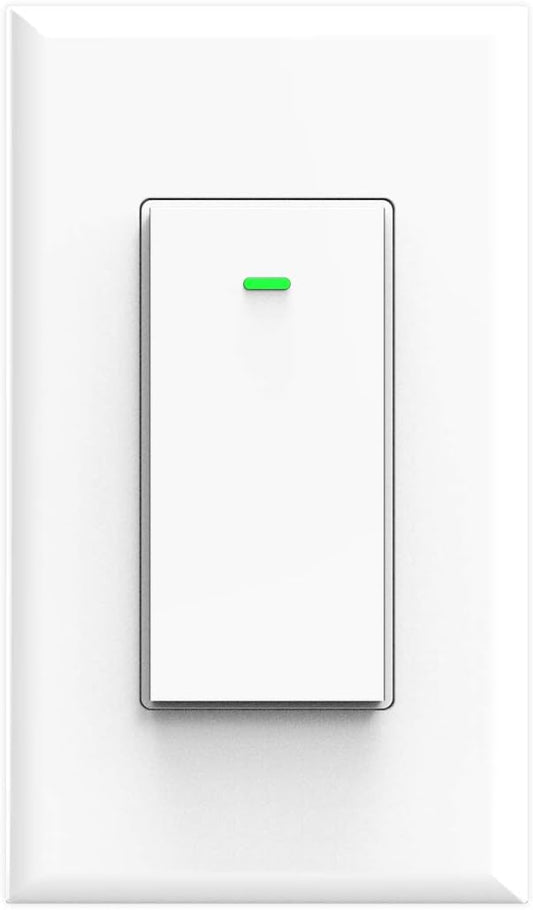 Smart Switch WiFi Wall Light Switch, Compatible with Alexa Google Home