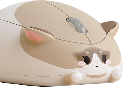 Akko Wireless Gaming Mouse Ragdoll Cat 2.4G GHz with a USB Receiver, Cute Optical Cordless Cartoon Mice for Computer/Laptop/Desktop/PC Compatible with Mac/Win