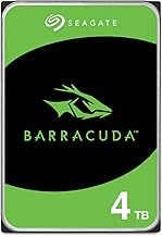 Seagate BarraCuda 4TB Internal Hard Drive HDD – 3.5 Inch Sata 6 Gb/s 5400 RPM 256MB Cache For Computer Desktop PC – Frustration Free Packaging ST4000DMZ04/DM004