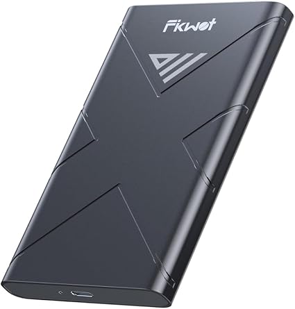 Fikwot 2TB External SSD, Portable SSD, Up to 2000MB/s, USB 3.2 Gen2x2 External Solid State Drives, Compatible with Smart TV, PS5/PS4(Pro), iPhone 15/16, Xbox, Mac & Windows and Other Devices(FP80)