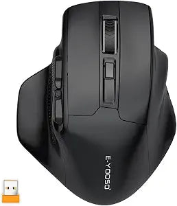 E-YOOSO Large Wireless Mouse for Big Hands, 6 Buttons, 5-Level 4800 DPI