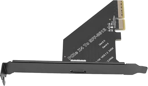 Gugxiom PCIe 4.0 x4 to Oculink SFF 8612 Adapter for NVMe SSD GPU EGPU