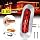 20Pack DC12-24V 3.7 Inch 4 LED Trailer Marker Lights Clearance Light Front Rear Side Indicators Lamp with Chrome Bezel Universal for Truck RV Camper Van Caravan Boat - Amber & Red