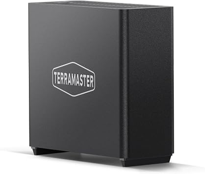 TERRAMASTER D4 SSD NVMe Enclosure 40Gbps 4Bay USB Storage Type-C (Diskless)