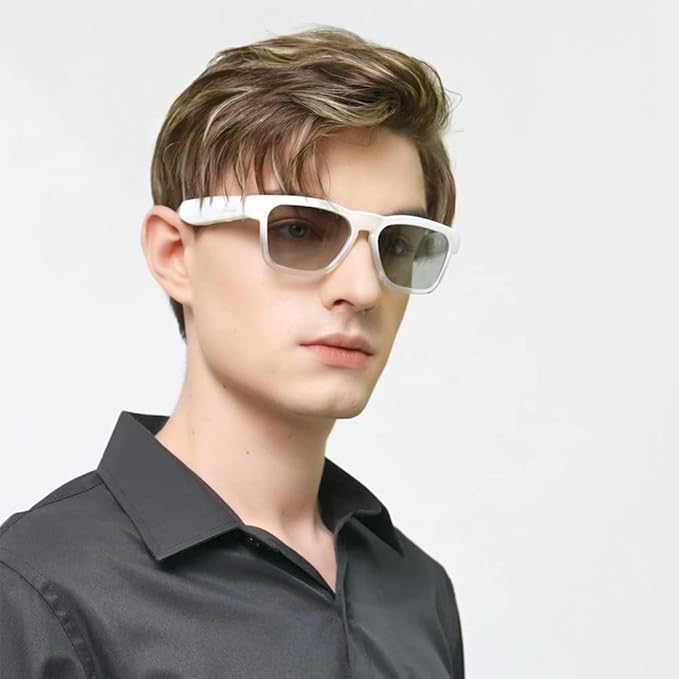 OhO sunshine, Polarized Sunglasses with Bluetooth Speaker, Open Ear Audio, Athletic/Outdoor UV Protection and Voice Control