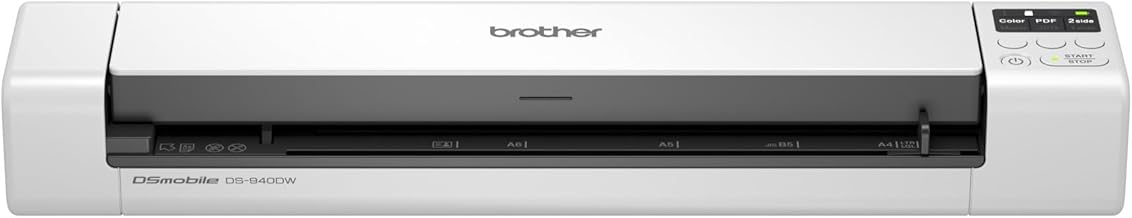 Brother DS-940DW Duplex and Wireless Compact Mobile Document Scanner - Image 1