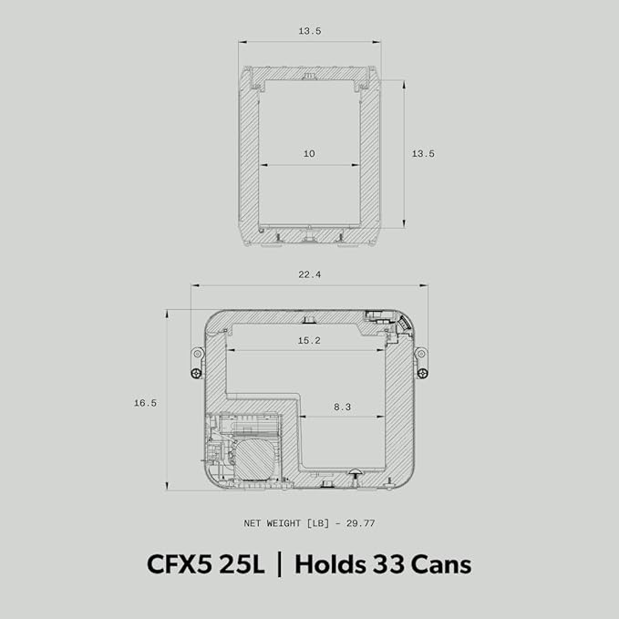 Dometic CFX Electric Cooler | Portable Freezer | CFX5 & CFX3 Series | AC/DC or Solar Powered