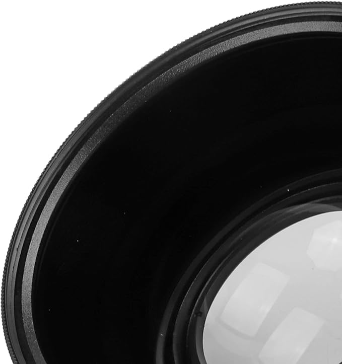 46MM 0.45X Wide Angle Lens, with Macro Photography, Enhanced Magnification, Alloy and Optical Glass, Camera Lens for 46MM Filter Aperture