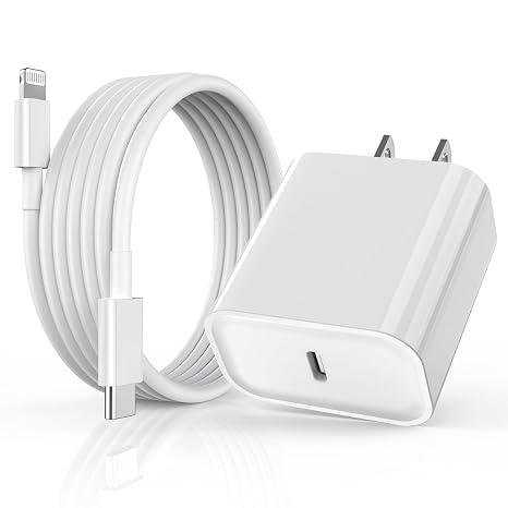 iPhone Fast Charger,10FT Extra Long Fast Charging USB C to Lightning Cable Cord with USBC iPhone Charger Block Quick PD Travel Plug for iPhone 14/Pro/Pro Max/Plus/13/12/11/Mini/Pro/XS/XR/SE2022/8/iPad - Image 5