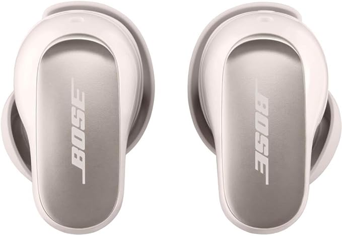 Bose QCEARBUDIIIW QuietComfort Ultra Noise Cancelling Earbuds - White (Renewed)
