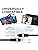 Rolling Square inCharge X - USB C Charger Cable, Lightning Cable for Smartphone, Universal Cable Charger 6 in 1, USB Plug, Black, 100W