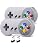 2 Pack Wireless USB SNES Controller for Windows PC, macOS(Multi-Color Keys)