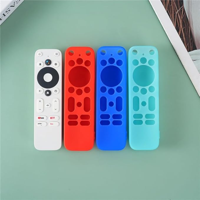 [2 Pack] Remote Case for Mecool KD3 Android TV/Onn. Android TV 2K FHD Streaming Stick Protective Cover Silicone Glowing in The Dark