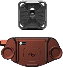 Peak Design Capture Camera Clip V3, Eclipse with Plate, Holds DSLR, Compact and Point and Shoot Bodies, Secure, Stable and Accessible, Attaches to Straps and Belts, Quick Release, 200 lb Capacity - Image 1