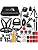 REFLEX CAMERA 50 in 1 Action Camera Accessories Kit Compatible with GoPro Hero 13/12/11/10/9/8, DJI Osmo Action 2, 3, 4, Pro 5, Insta360 Ace Pro/Ace Pro 2 Akaso and other Sports Cameras & Durable Case