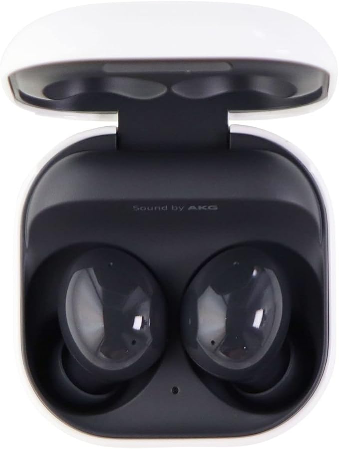 SAMSUNG Galaxy Buds2 True Wireless Earbuds Noise Cancelling Ambient Sound Bluetooth Lightweight Comfort Fit Touch Control, International Version (Graphite) (Renewed)