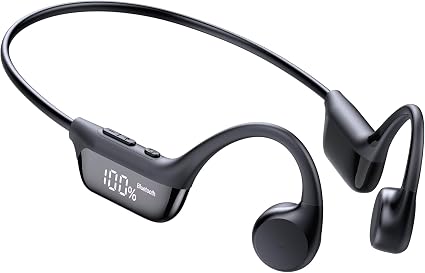 Bone Conduction Headphones Bluetooth 6.0 Earbuds, Open Ear Headphones