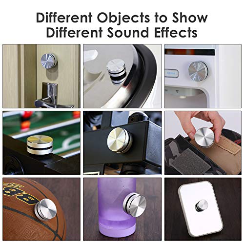 Bone Conduction Speaker, True Wireless Speakers Mini Portable Stereo Sound Creative Speaker Compatible with iPhone, iPad, Samsung, Tablets and More Box