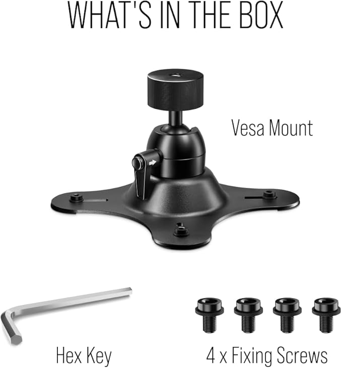 RØDE VESA Mount Adjustable Mounting System for The RØDECaster Pro II for Stable and Adjustable Mounting (75mm and 100mm mounts)