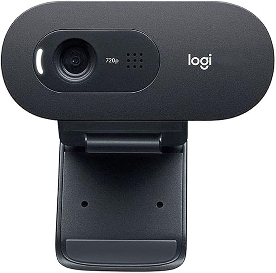 Logitech C270i PTV 960-001084 Desktop or Laptop Webcam, HD 720p Widescreen for Video Calling and Recording - Worldwide Version Chinese Spec