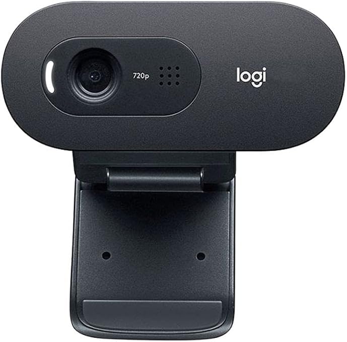 Logitech C270i PTV 960-001084 Desktop or Laptop Webcam, HD 720p Widescreen for Video Calling and Recording - Worldwide Version Chinese Spec