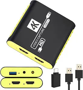 USB 3.0 HDMI Video Capture Card for Switch 2 PS5 Xbox 1080P 60FPS Streaming - Image 1