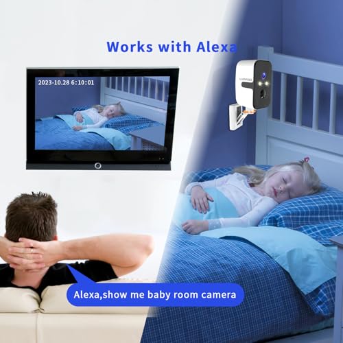 Security Cameras Wireless Outdoor, 2.4G/5G WIFI Magn | Home Security C - Image 5