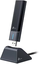 TP-Link USB WiFi 6E Adapter for Desktop PC,AXE3000 Tri-Band USB WiFi Dongle - Image 1
