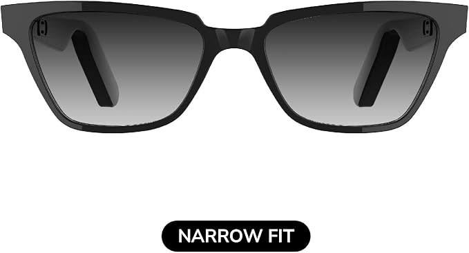 Lucyd - Smart Glasses w/UV Protection for Women - Open Ear, Noise Canceling Wireless Mics, Compatible with Voice Assistants – Nebula