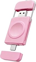 Portable Charger for Apple Watch,2-in-1 Wireless Fast Charging for Travel