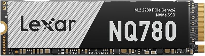 Lexar 1TB NQ780 Internal NVMe SSD, 6500/2500 MB/s, M.2 2280, PCIe Gen 4x4
