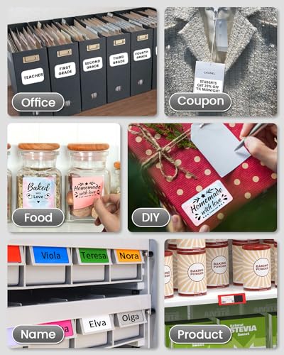 Phomemo Label Maker,M220 Label Printer, Bluetooth Label Maker Machine