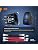 Nilight Sasquatch Lights Rocker Switch 5Pin Laser On/Off LED Light 20A/12V 10A/24V Switch Jumper Wires Set for Jeep Boat Trucks
