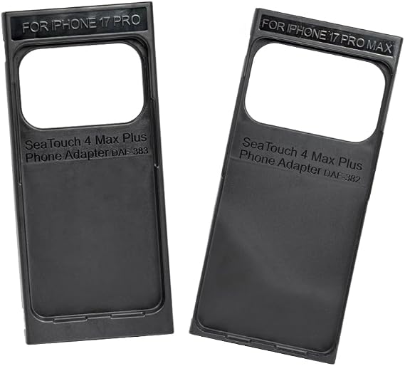 DIVEVOLK Seatouch 4 Max Plus Adapter for iPhone 17 Pro/17 Pro Max