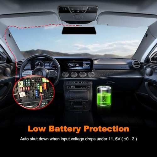 Hardwire Kit for 24H Parking Mode, Suitable for Dash Cam K80